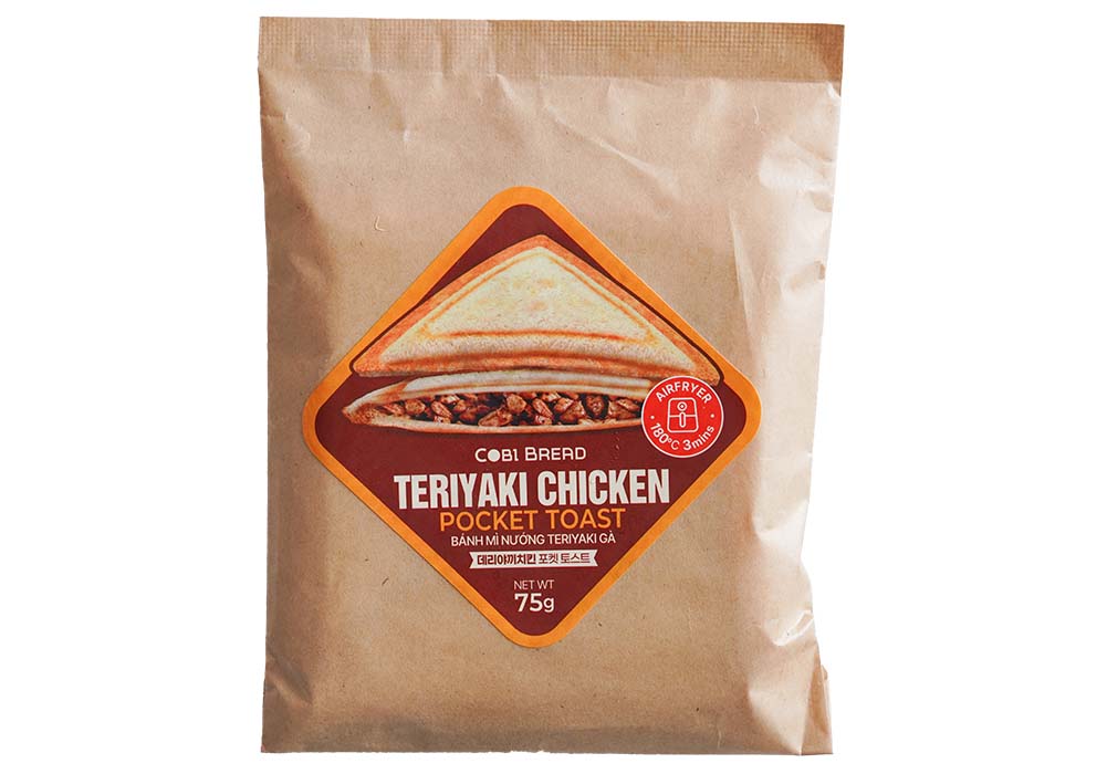 Bánh mì Nướng Nhân Ức Gà Sốt Teriyaki - Hình ảnh 2